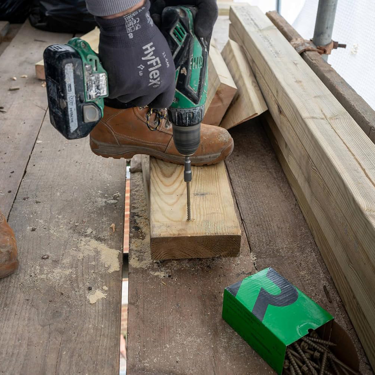 RIKÄ PTSR003 Endurance Timberdrive Structural Screw 6.7 x 100mm 50pk